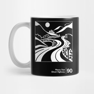 Mazzy Star - Minimal Graphic Design Artwork Mug